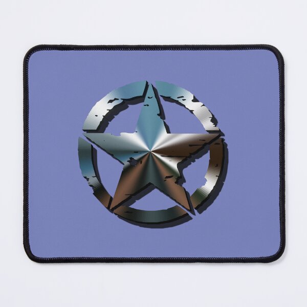 Item preview, Сhrome-plated military star symbol designed and sold by VugArtShop.