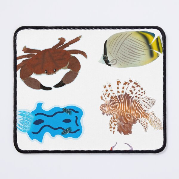 Item preview, Ocean animals sticker pack designed and sold by Kiki-111.