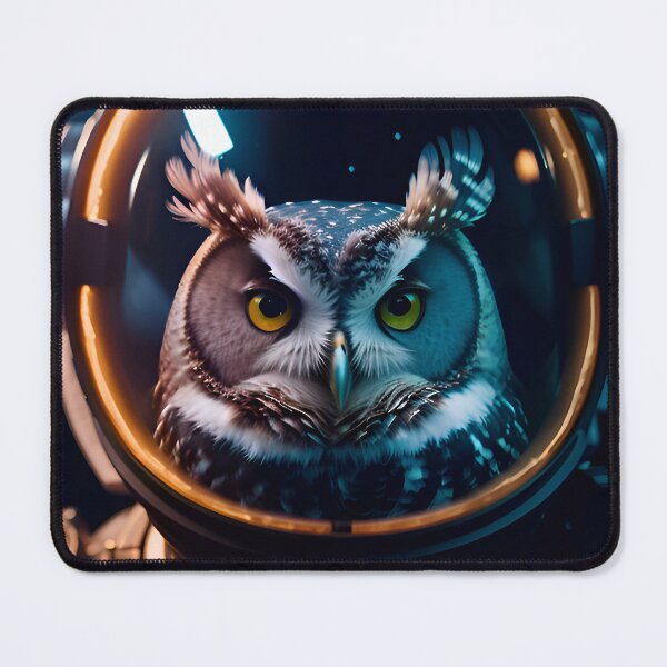Item preview, Cute Owl Astronaut In Space designed and sold by TheArtOfPat.