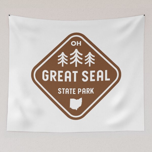 Item preview, Great Seal State Park Ohio Rhombus designed and sold by bivenart.