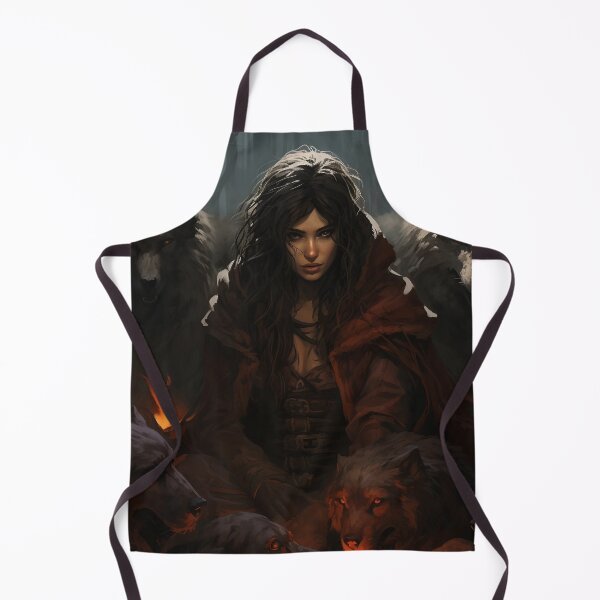 Item preview, Wolf Woman Art designed and sold by Obsidian Ink by Wilshire.