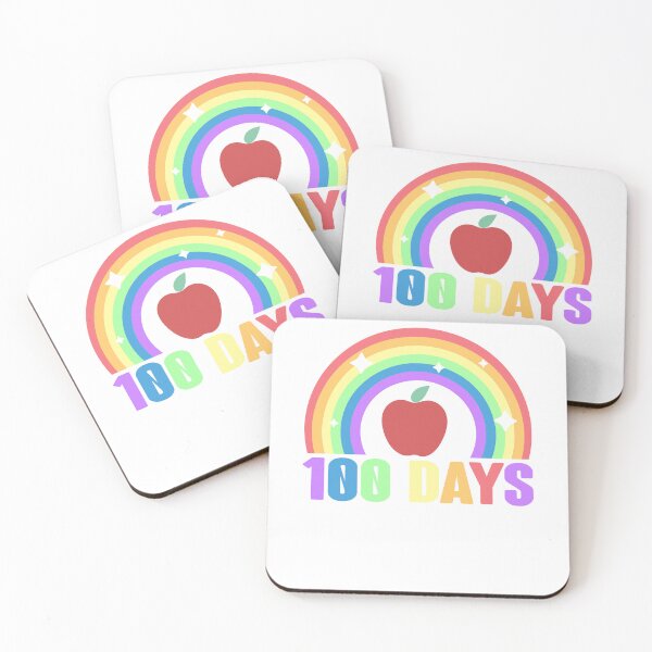 Item preview, Pre-K Teacher 100 Days Brighter Rainbow Kids Parent Vintage designed and sold by roboartpixel.