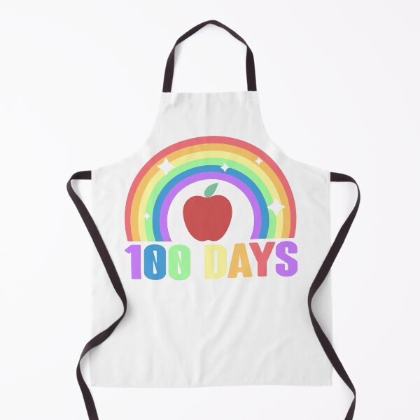 Item preview, Pre-K Teacher 100 Days Brighter Rainbow Kids Parent Vintage designed and sold by roboartpixel.