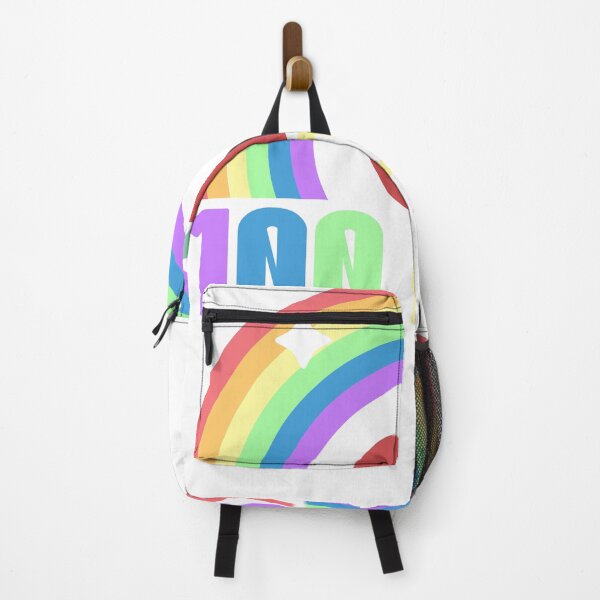 Item preview, Pre-K Teacher 100 Days Brighter Rainbow Kids Parent Vintage designed and sold by roboartpixel.