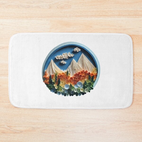 Item preview, Paper Quilled Mountainscape  designed and sold by CharmStudio.