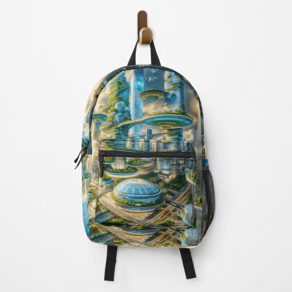 Item preview, Verdant Skyscape: Urban Elysium designed and sold by nuxn.