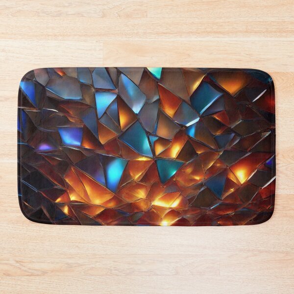 Item preview, Abstract Broken Glass Art Pattern designed and sold by TheArtOfPat.