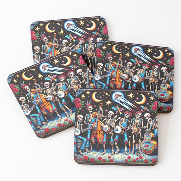 Item preview, Dead Skeletons Barn Jam Under Some Dark Stars designed and sold by HippieFarms11.