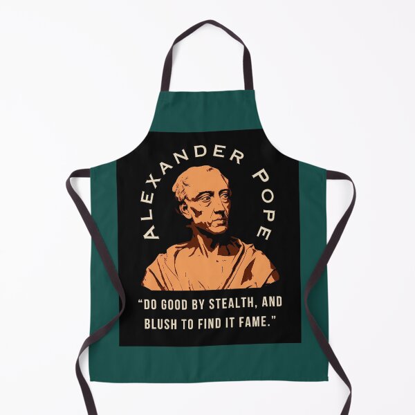 Item preview, Alexander Pope quote: Do good by stealth, and blush to find it fame. designed and sold by artbleed.