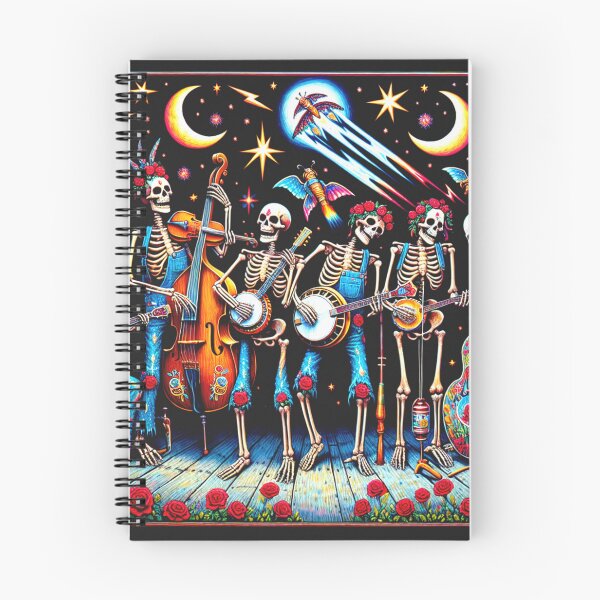 Item preview, Dead Skeletons Barn Jam bajo algunas estrellas oscuras designed and sold by HippieFarms11.