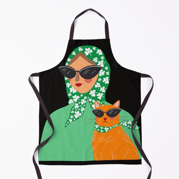 Item preview, Funny Babushka Cat Saint Patrick's Day for women designed and sold by NewAdventure.