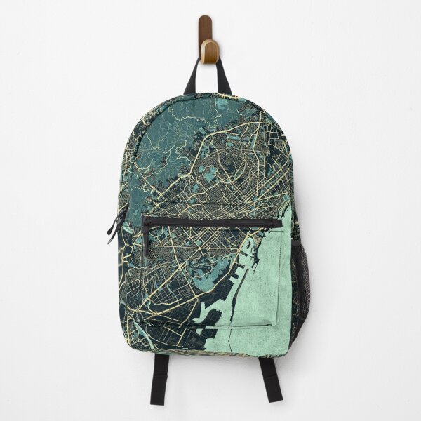 Item preview, Barcelona City Map of Catalonia, Spain - Summer designed and sold by deMAP.