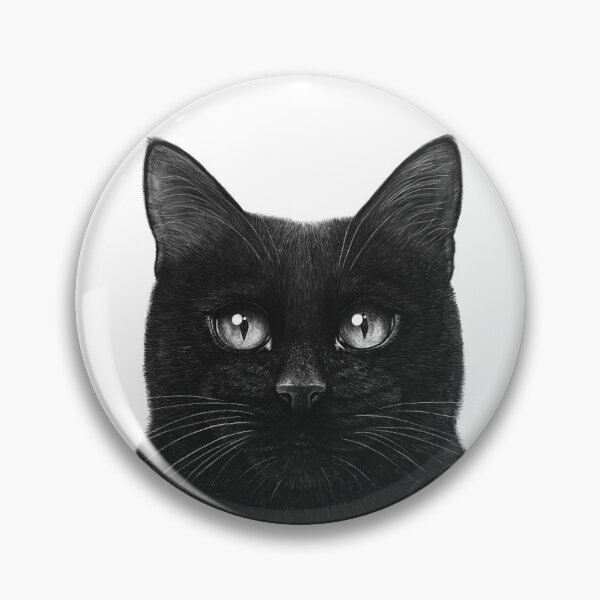 Item preview, Peeping black cat with paws designed and sold by Valeriya Korenkova Kodamorkovkart.