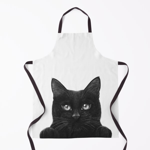 Item preview, Peeping black cat with paws designed and sold by Valeriya Korenkova Kodamorkovkart.