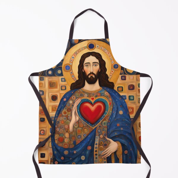 Aperçu de l'œuvre Jesus Sacred Heart créée et vendue par Joanne Walsh.