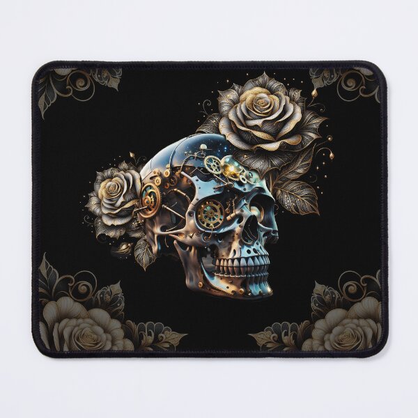 Item preview, Awesome dark steampunk skull designed and sold by nicky2342.