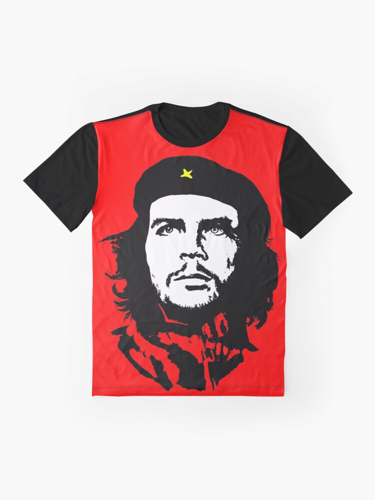 Red Communist Star Cuba Men's T-Shirt - Che Guevara Marx Communism