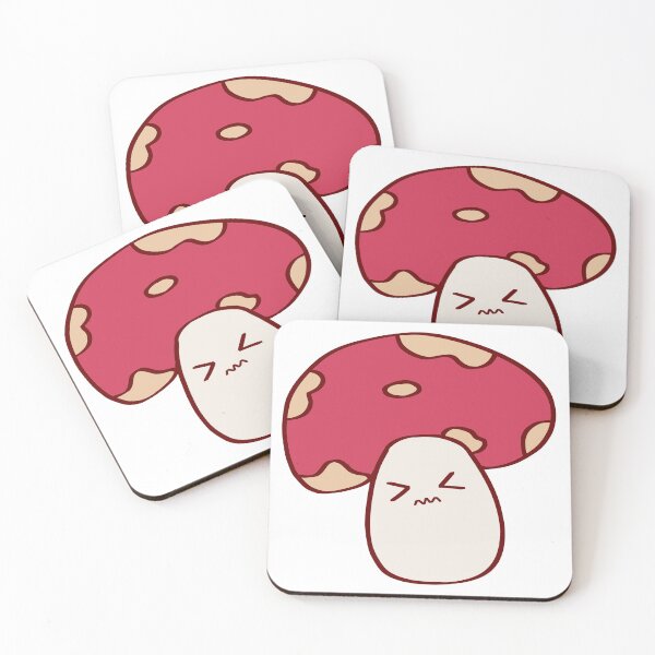 Item preview, Moss the Mushroom (OC) Cute Mushroom drawing ( Kawai Mushroom, Kid's drawing) designed and sold by cKayseyDoodles.