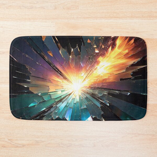 Item preview, Abstract Broken Glass Art Pattern designed and sold by TheArtOfPat.