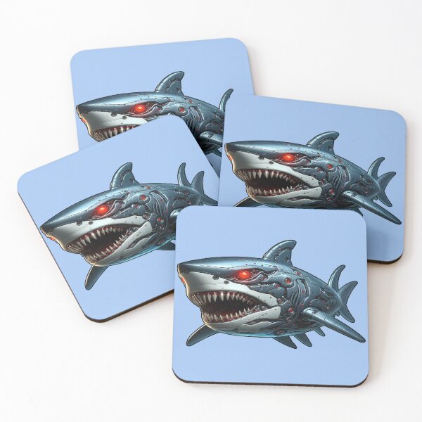 Item preview,  the robot shark T-shirt designed and sold by winaidigidesign.