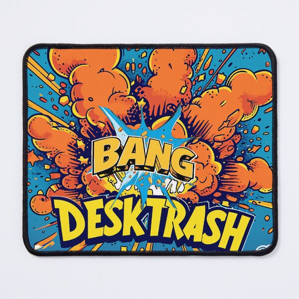 Item preview, Desktrash Mousepad Design 3 designed and sold by 3 CITIES.