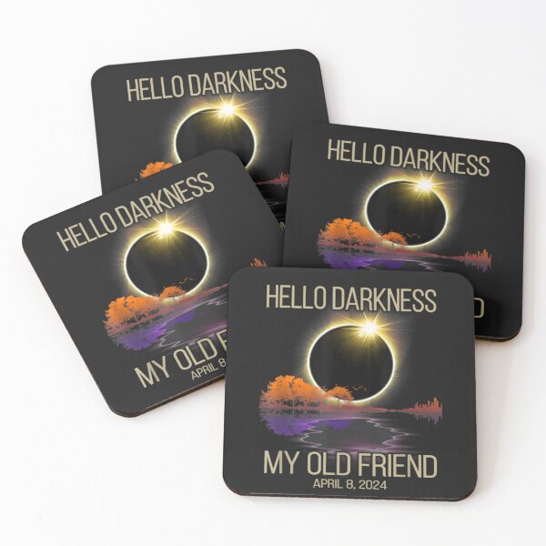 Item preview, Hello Darkness My Old Friend Solar Eclipse April 08 2024 designed and sold by THIENVT.