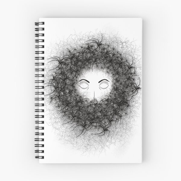 Item preview, face with spiders designed and sold by Johnsmind.