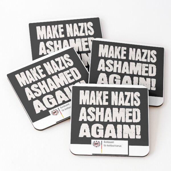 Item preview, Make Nazis Ashamed Again! - Buntesamt for Antifascism designed and sold by Dunkelflaute.
