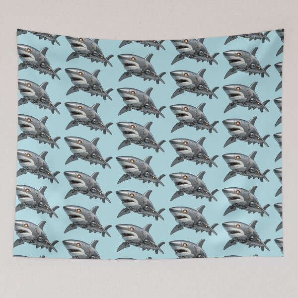 Item preview, my robot shark T-shirt designed and sold by winaidigidesign.