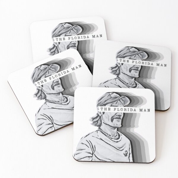 Item preview, THE FLORIDA MAN | Kenny TWDG (Monochrome Variant) designed and sold by VoltageStone.