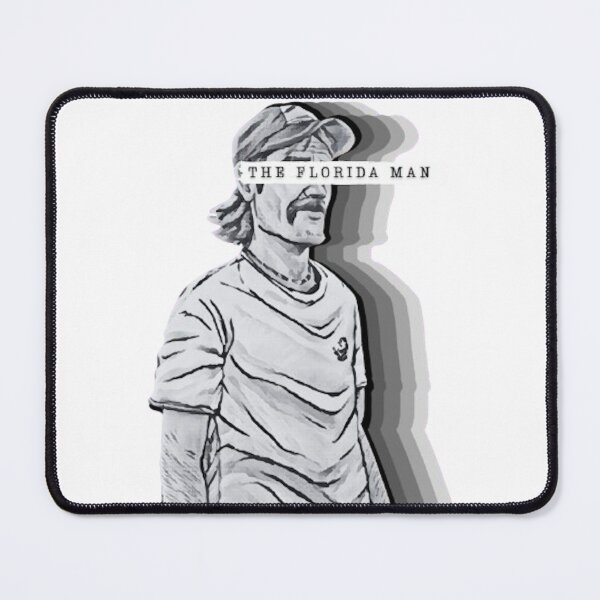 Item preview, THE FLORIDA MAN | Kenny TWDG (Monochrome Variant) designed and sold by VoltageStone.