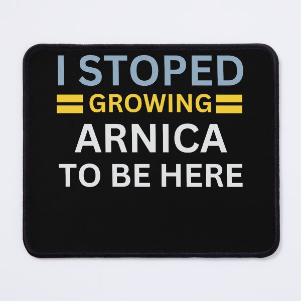 Item preview, I stopped growing arnica designed and sold by GartenIdeen.