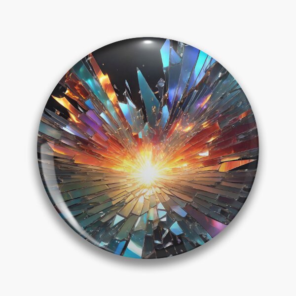 Item preview, Abstract Broken Glass Art Pattern designed and sold by TheArtOfPat.