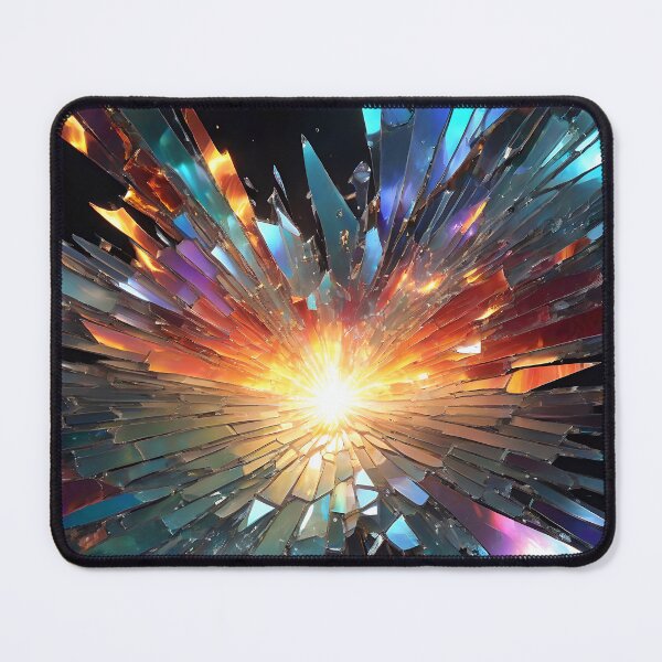 Item preview, Abstract Broken Glass Art Pattern designed and sold by TheArtOfPat.