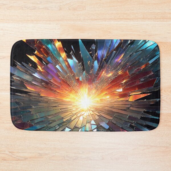Item preview, Abstract Broken Glass Art Pattern designed and sold by TheArtOfPat.