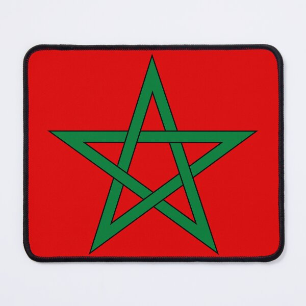 Item preview, The Flag of Morocco designed and sold by TRENDMOD ⭐ ⭐ ⭐ ⭐ ⭐.