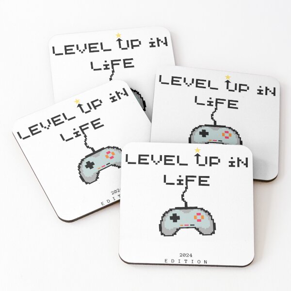 Item preview, Level Up in Life - 2024 Gaming Edition  designed and sold by Samrugby01.