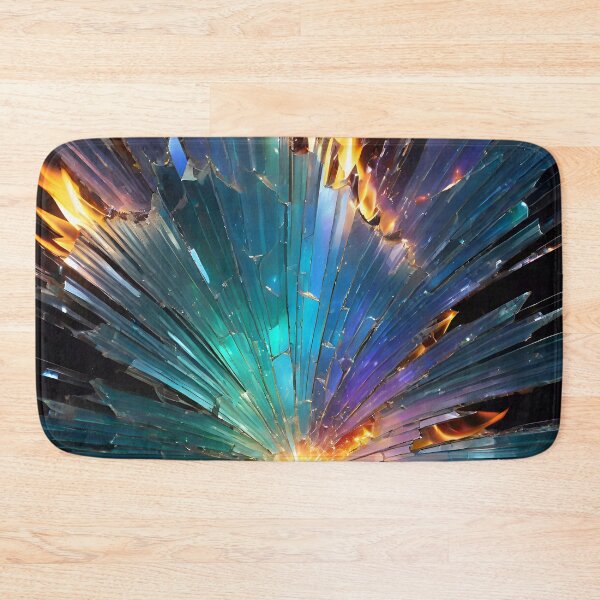 Item preview, Abstract Broken Glass Art Pattern designed and sold by TheArtOfPat.