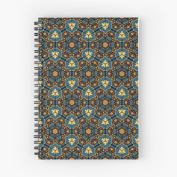 Item preview, Yellow And Blue Hexagon 2 Abstract Pattern designed and sold by Zuriezuart.