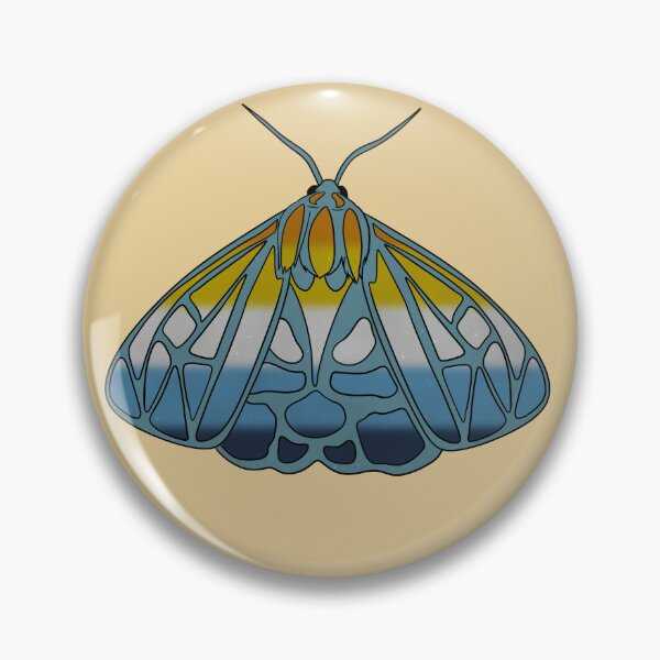 Item preview, Aro Ace Moth designed and sold by Jasper O'Sullivan.