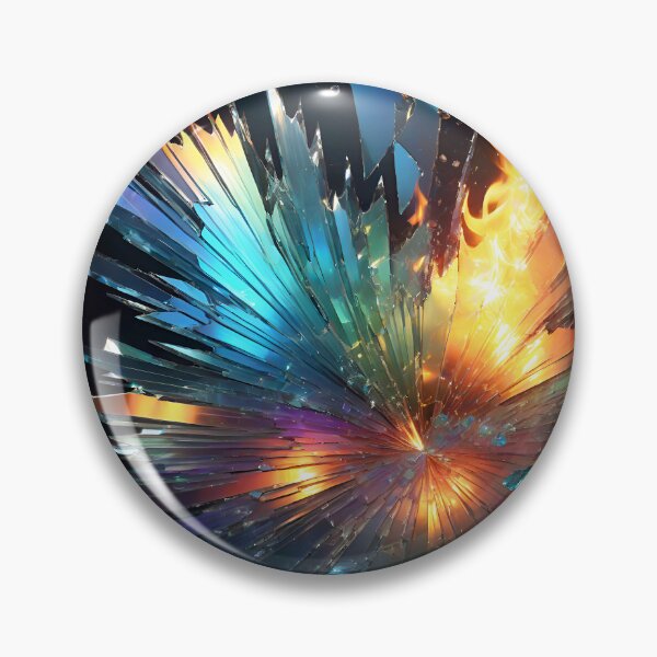 Item preview, Abstract Broken Glass Art Pattern designed and sold by TheArtOfPat.