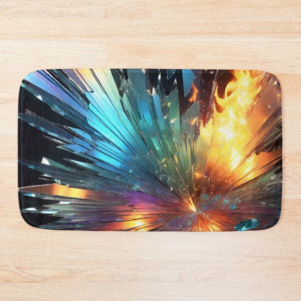 Item preview, Abstract Broken Glass Art Pattern designed and sold by TheArtOfPat.