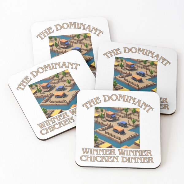 Item preview, The dominant winner winner chicken dinner  designed and sold by LorenzoArtZa.