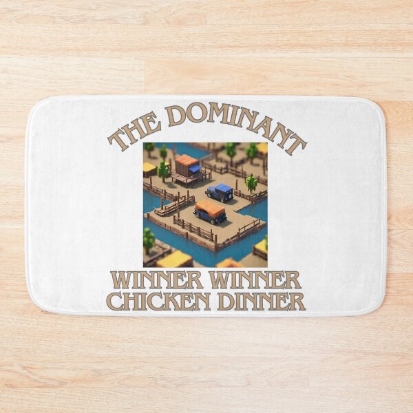 Item preview, The dominant winner winner chicken dinner  designed and sold by LorenzoArtZa.