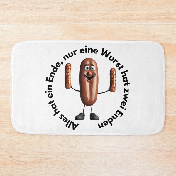 Item preview, Everything has an end, only a sausage has two ends for Germany designed and sold by Visual Arts Sławomir Grzanek.