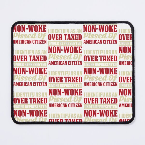 Item preview, I Identify As An Over Taxed Under Represented American Retro designed and sold by roboartpixel.