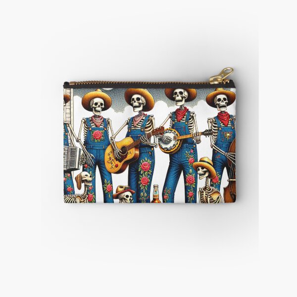 Item preview, Five Piece Dead Skeleton Dog Jug Band  designed and sold by HippieFarms11.