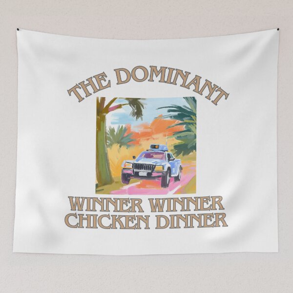Item preview, The dominant winner winner chicken dinner 2 designed and sold by LorenzoArtZa.