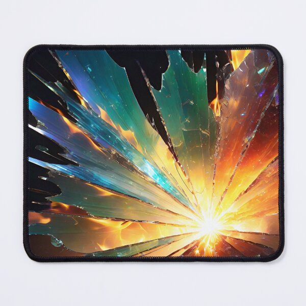 Item preview, Abstract Broken Glass Art Pattern designed and sold by TheArtOfPat.