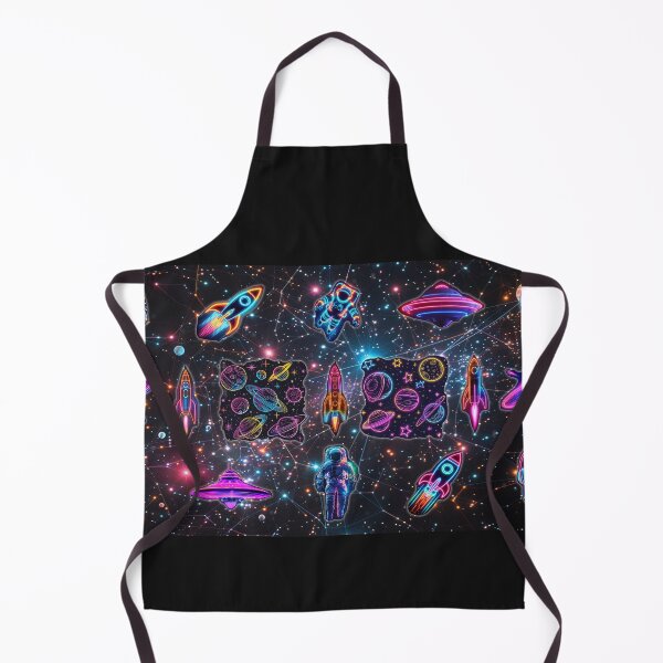 Item preview, Neon Galaxy Gamer Desk Mousepad Mat designed and sold by 3 CITIES.